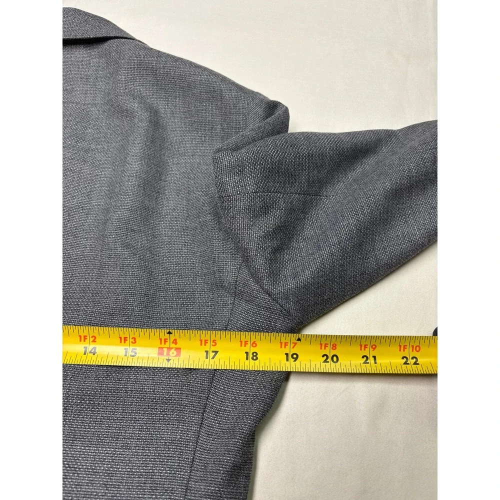 Bonobos x Vitale Barberis Slim Fit G Unconstructed Italian Wool Blazer Mens 36S